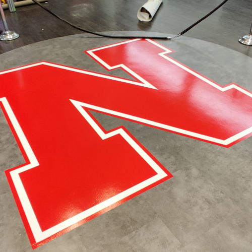 Custom Floor - N letter logo