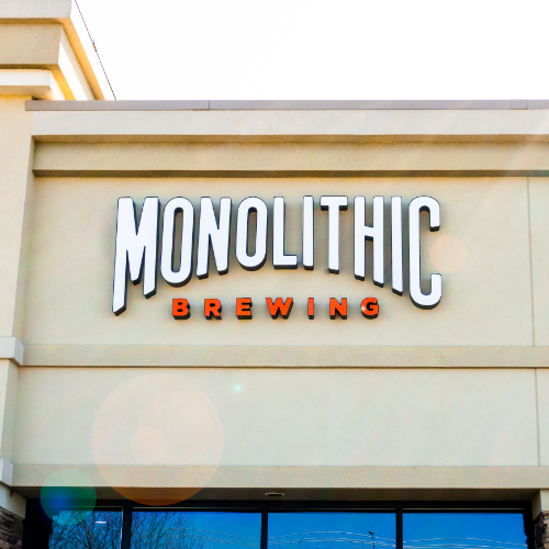 Exterior Sign - Monolithic Brewing