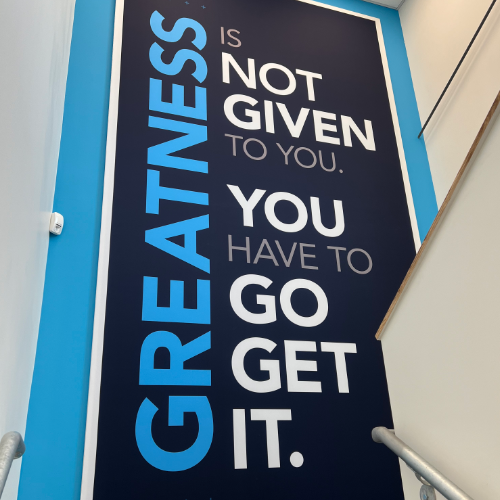 Signs and Banners - Greatness Sign