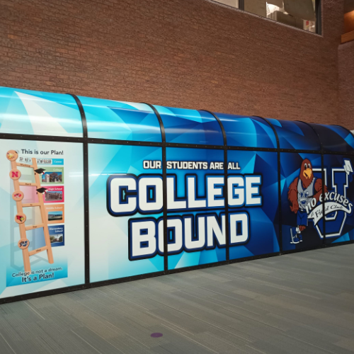 Window Graphics - College Bound