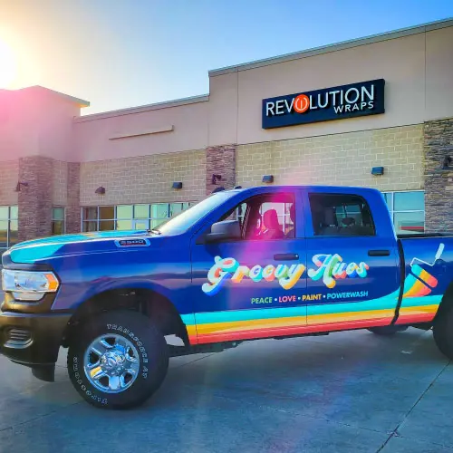 Goovy Hues Full Truck Wrap