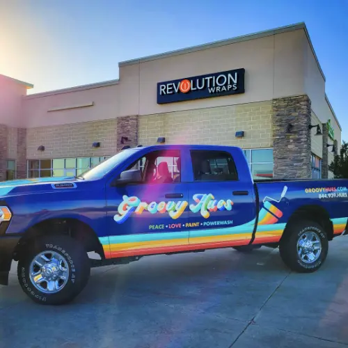 Goovy Hues Full Truck Wrap