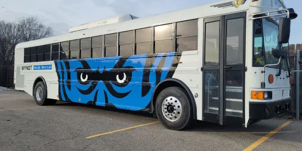 Bus wrap example